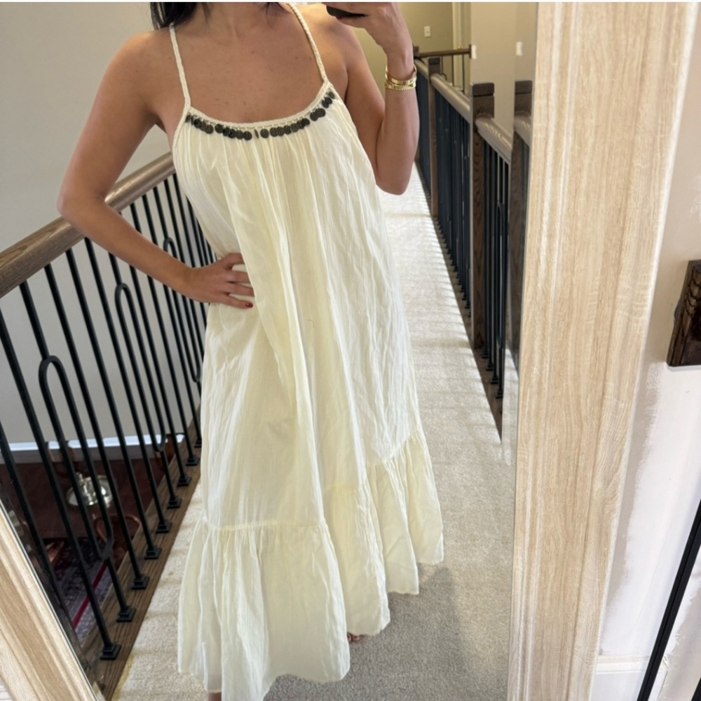 Zara Coin Midi Dress